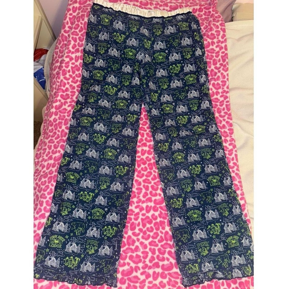 Victoria’s Secret PINK Y2K 2000s Deer Lodge Pajama Pants